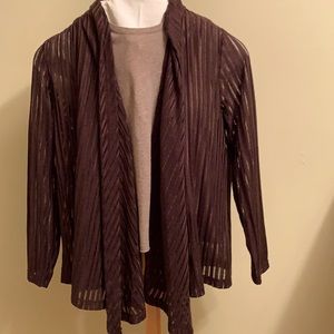 Sheer cardigan